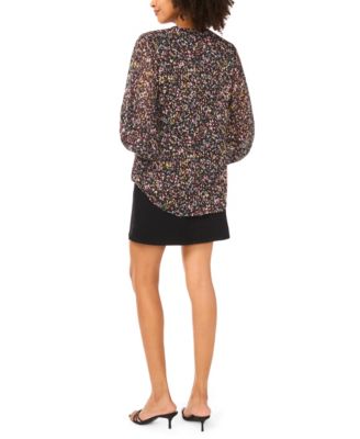 Women's Printed 3/4-Sleeve Top