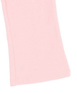 Baby Girls' Printed Heart Fleece Top and Leggings, 2-Piece Set