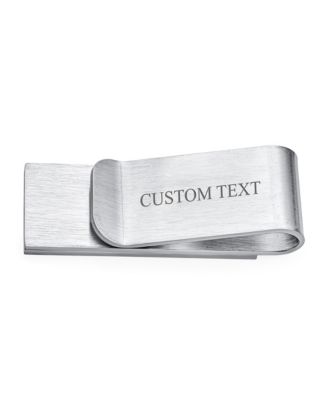 Two Tone Black Weave Inlay Carbon Fiber Money Clip Card Holder