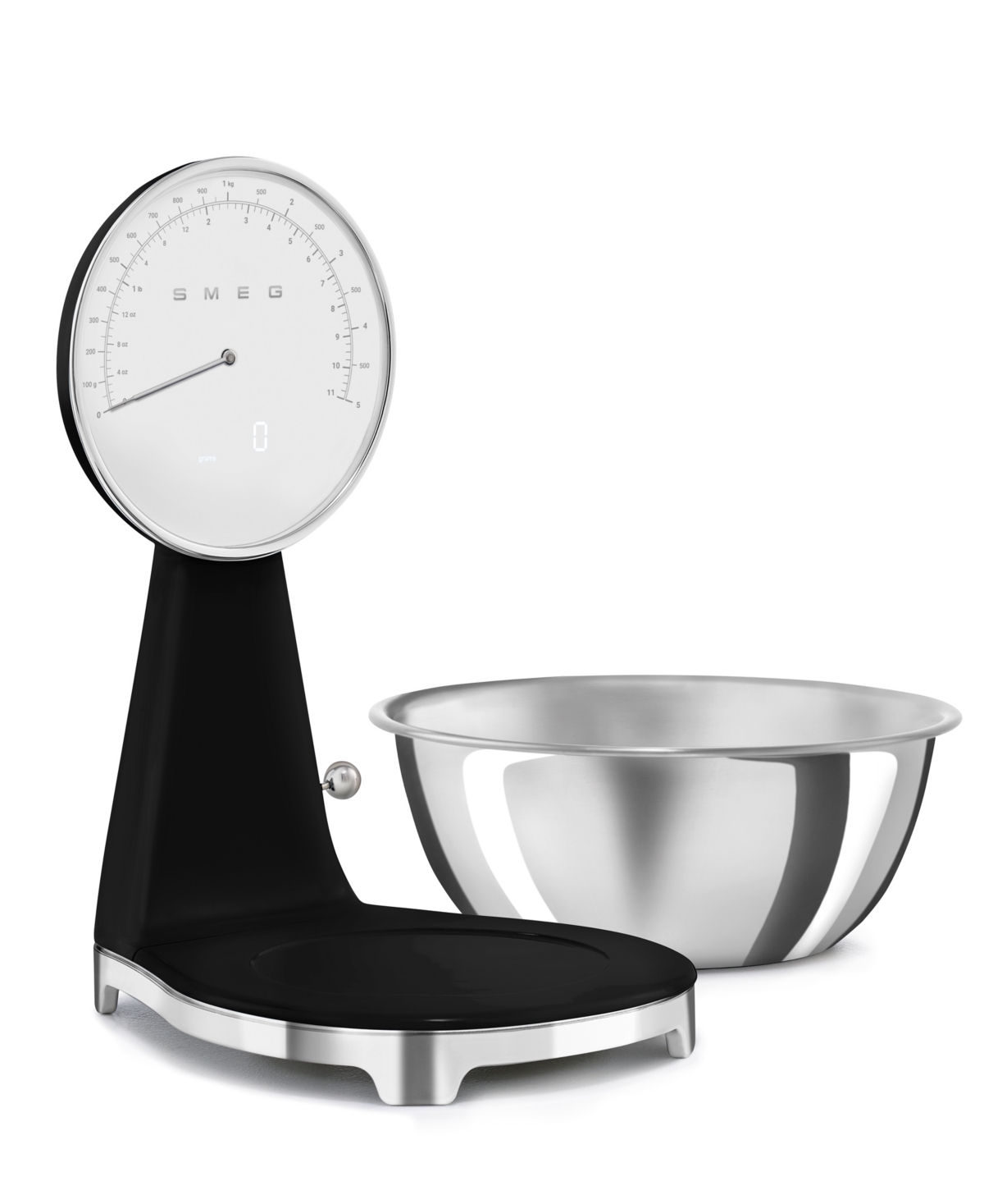 Smeg 50s Retro Style Kitchen Scale In Black