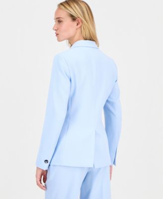 Women's Notch-Collar One-Button Jacket 