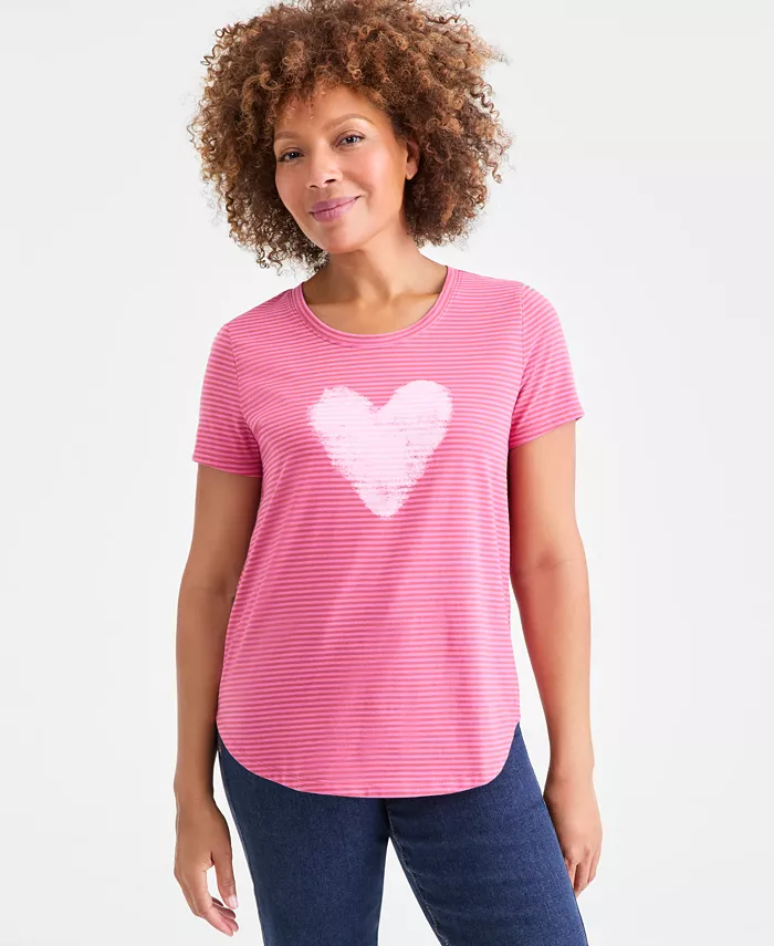 Women's Graphic Short-Sleeve Crewneck T-Shirt