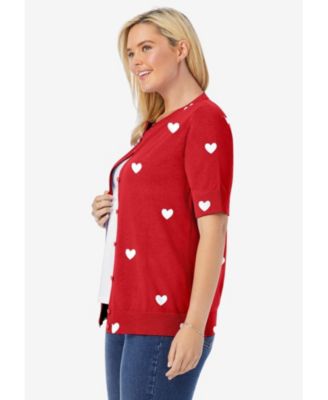 Women's Within Perfect Elbow-Length Sleeve Cardigan