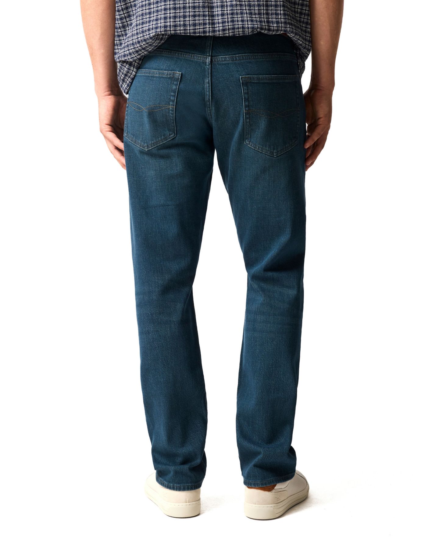 Мужские джинсы Rodd & Gunn Kurow Relaxed Denim Jeans, цвет: Синий — фото 3
