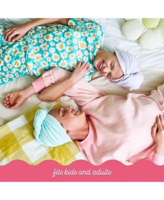 Microfiber Hair Towel Wrap, 2-Pack – Quick-dry turban for all hair types perfect for travel, home, women, men & kids