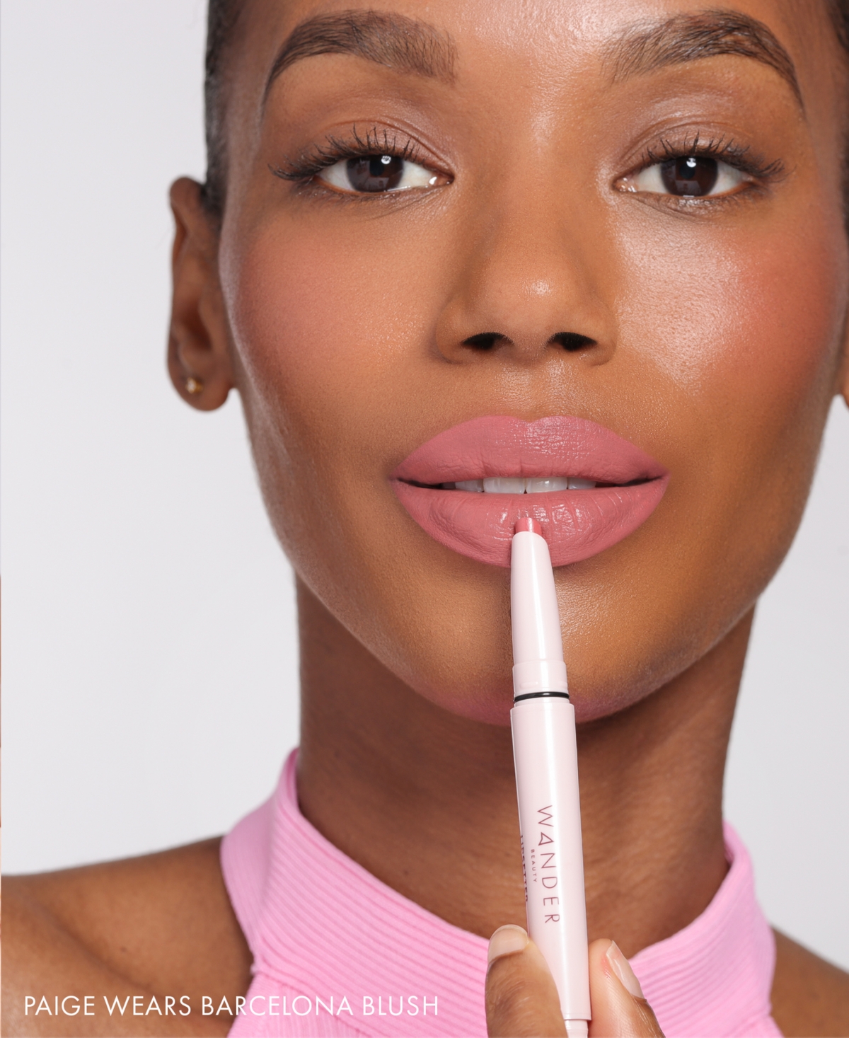 Wander Beauty 2-pc. Under The Mistletoe Multi-tasking Dual Lipstick And Liner Set In Pink