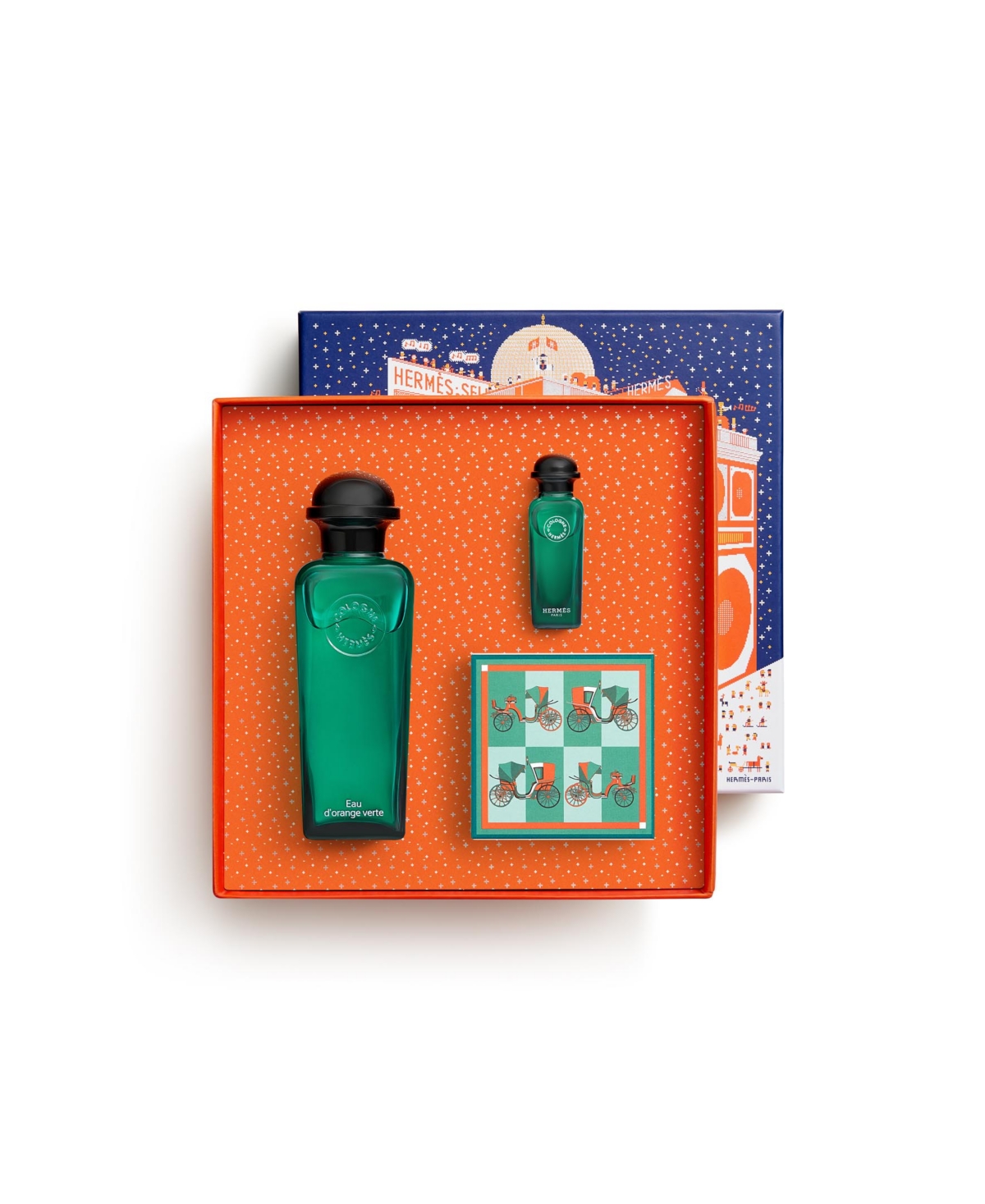 Hermes 3-pc. Eau D'orange Verte Eau De Cologne Gift Set In Transparent