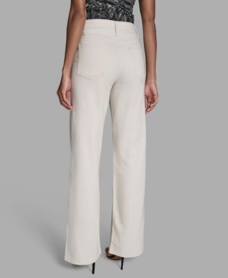 Women's Wide Leg Mid-Rise Jeans