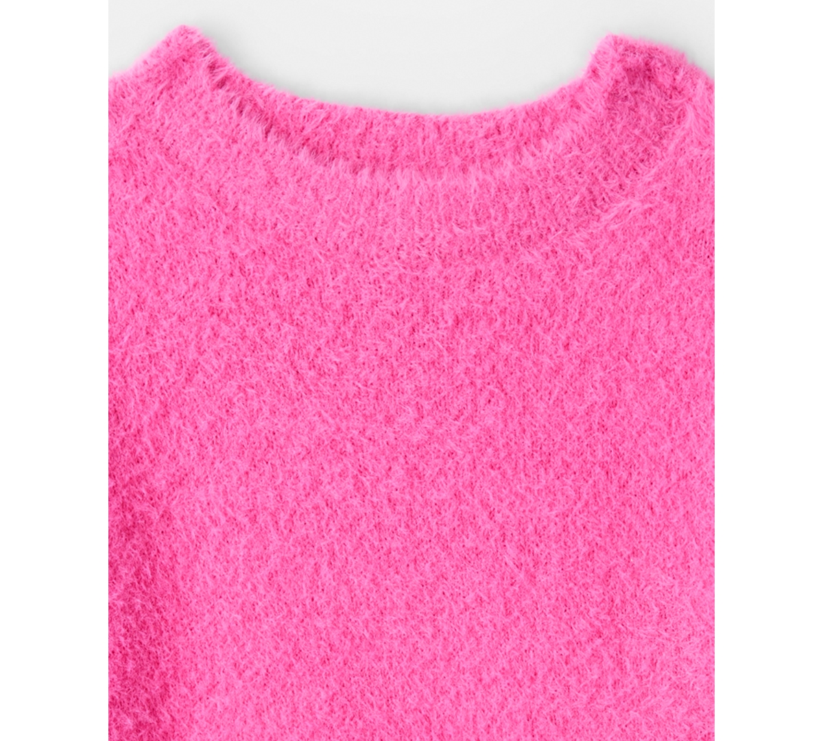 Carter's Girls Toddler 2t-5t Brushed Crewneck Sweater In Animal Print