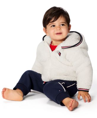 Baby Boys Hoodie, Bodysuit and Pants, 3-Piece Set