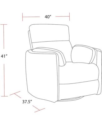 Powered By Freemotion Cordless Power Swivel Glider Recliner Two Pack