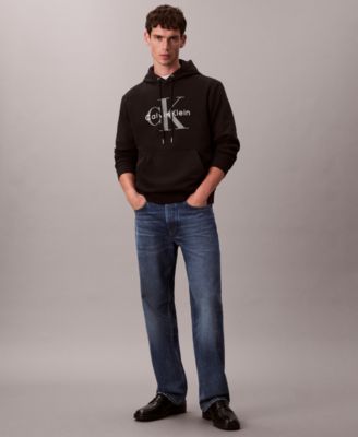 Men's Monogram Logo Fleece Hoodie
