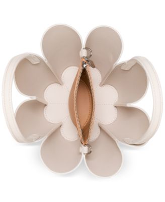 Spade Small Leather Flower Bucket Bag