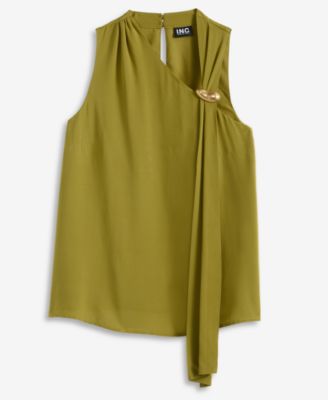 Women's Sleeveless Scarf Top, Macy's Exclusive