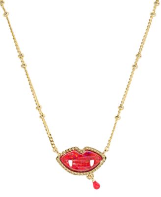 Kendra Scott - Kyocera Opal Vampire Short Pendant Necklace