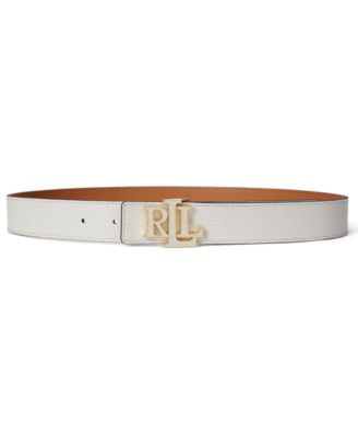 Women's Reversible Pebbled Leather Belt