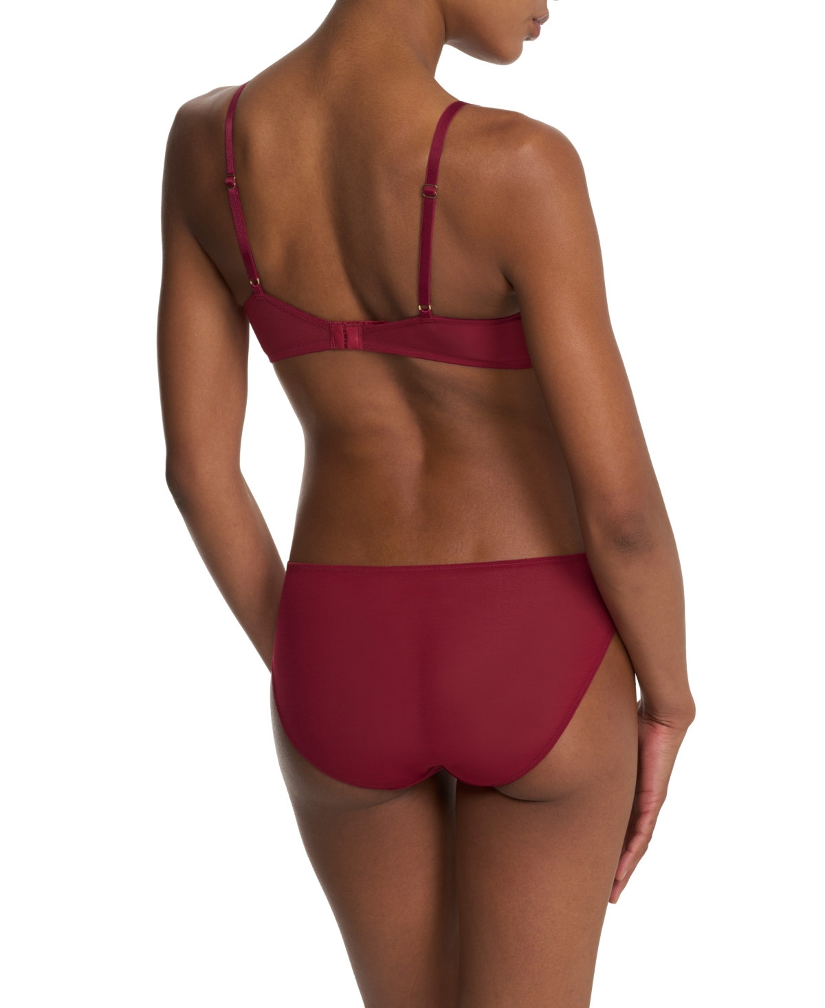 Natori Flora Contour Underwire Bra In Red