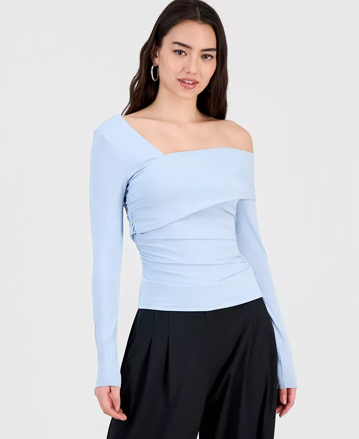 Women's Asymmetric Long-Sleeve Top
