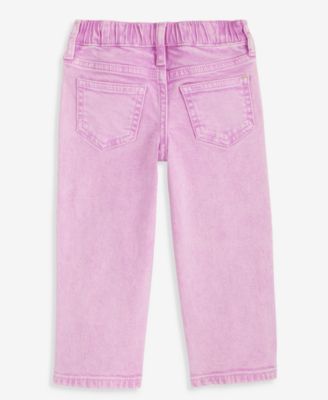 Girls Toddler 2T-4T Maddie Utility Cropped Jeans, Macy's Exclusive