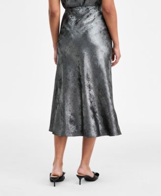  Metallic Midi Slip Skirt, Macy's Exclusive