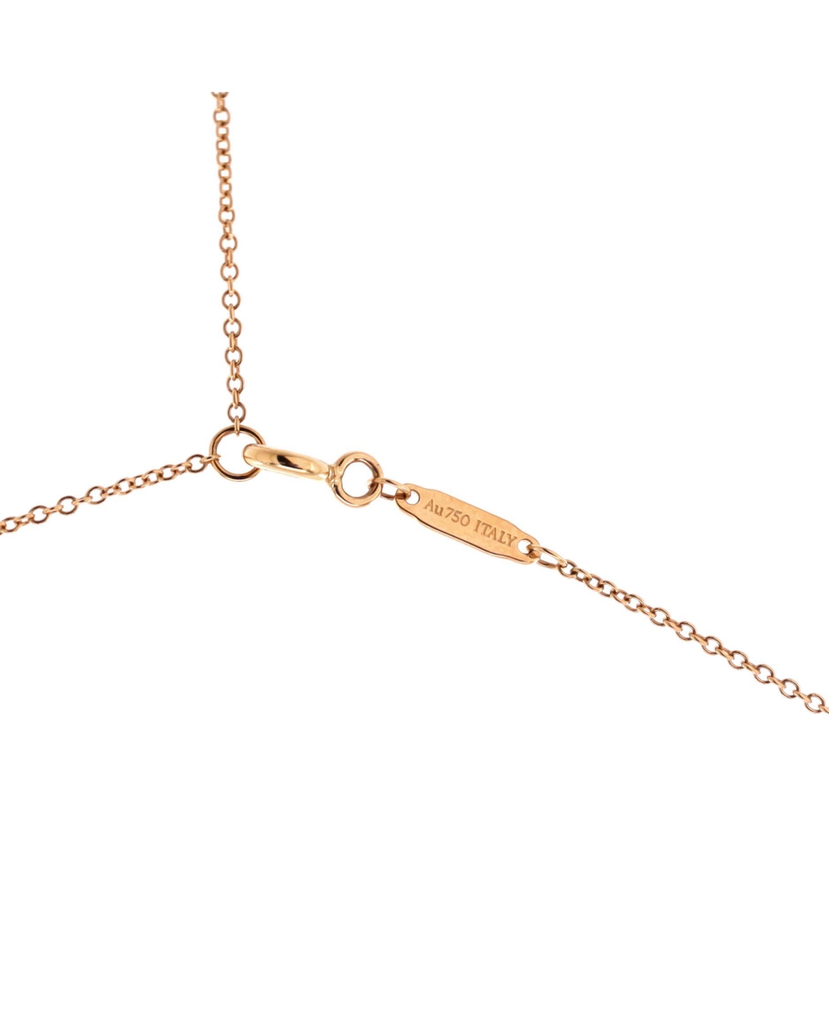 Pre-Owned Tiffany & Co T Smile Pendant Necklace