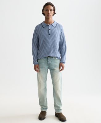 Men's Structure Long-Sleeve Sweater