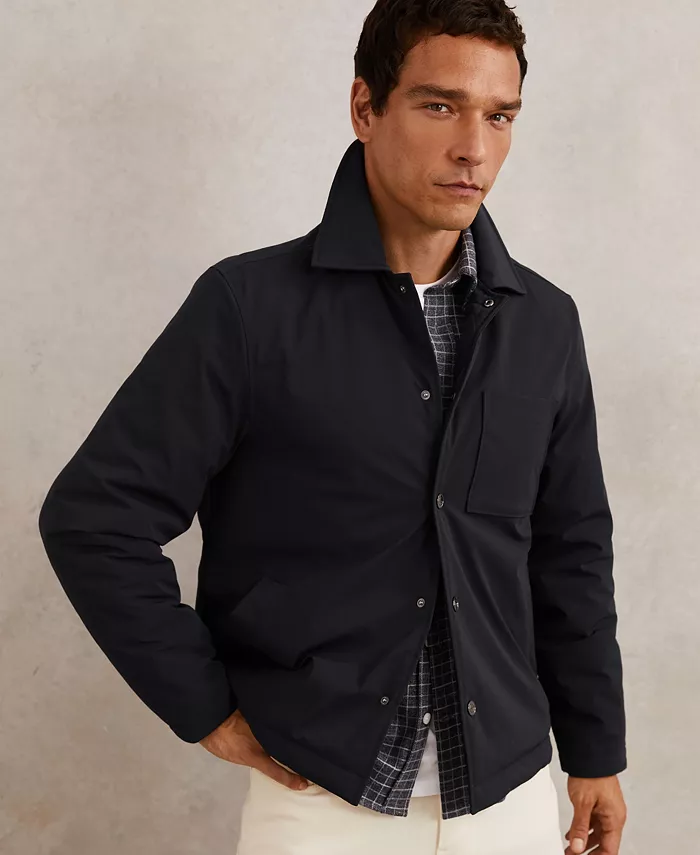 Men's Parker Lightly-Padded Patch-Pocket Jacket - thumbnail 8