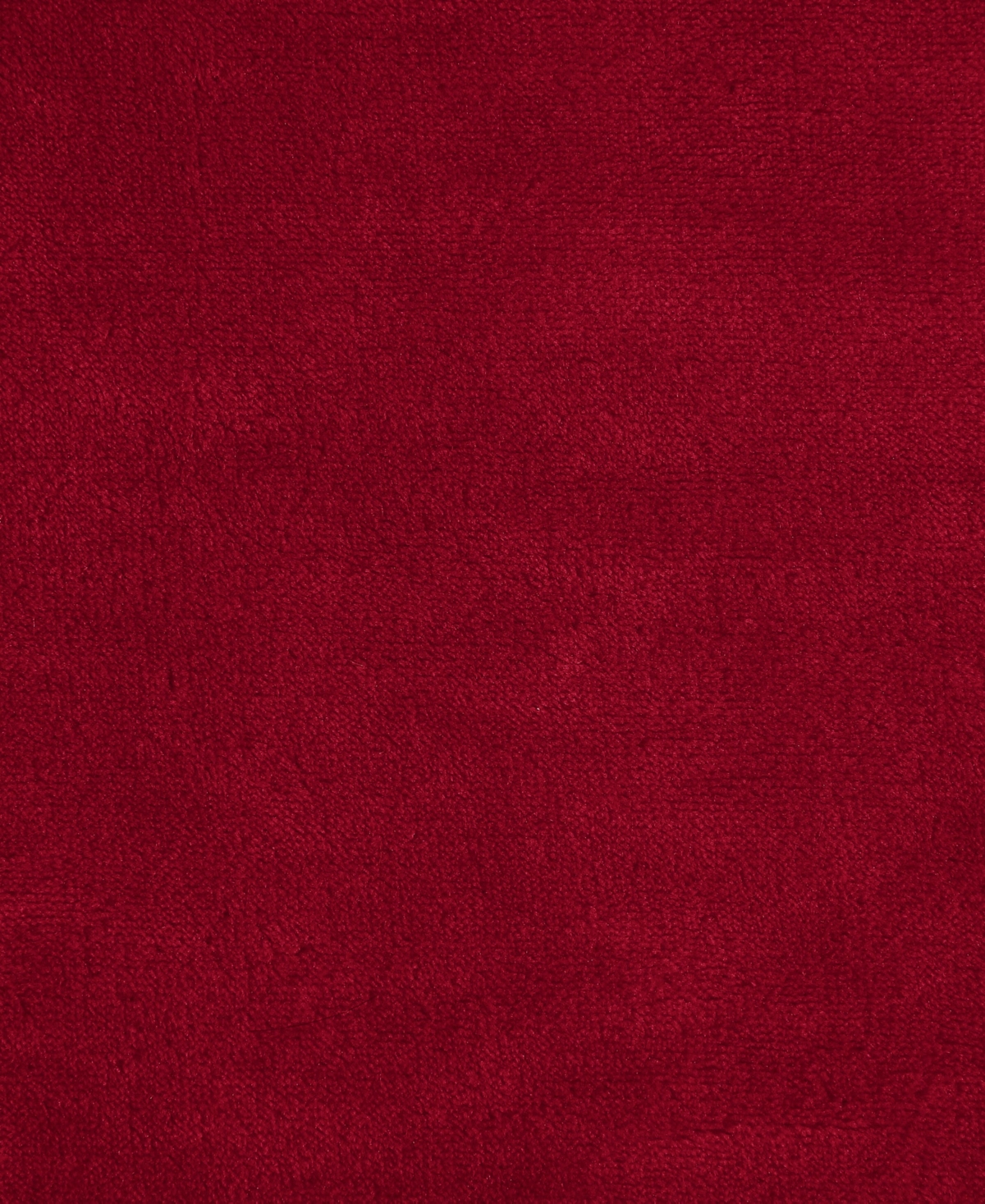 Tommy Hilfiger Solid Plush Blanket, Full/queen In Red