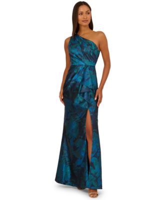 Adrianna Papell - Women's One-Shoulder Gown