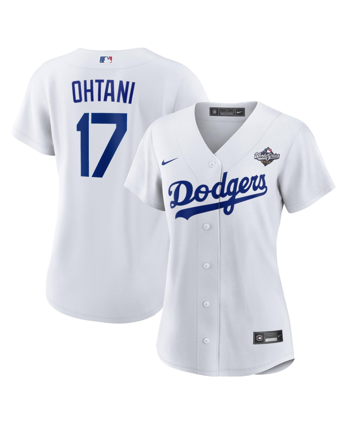 Nike Women's Shohei Ohtani White Los Angeles Dodgers 2025 World Series Home Replica Player Jersey