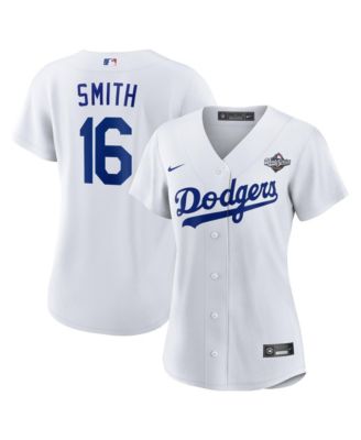 Nike - Women's Will Smith White Los Angeles Dodgers 2025 World Series Home Replica Player Jersey