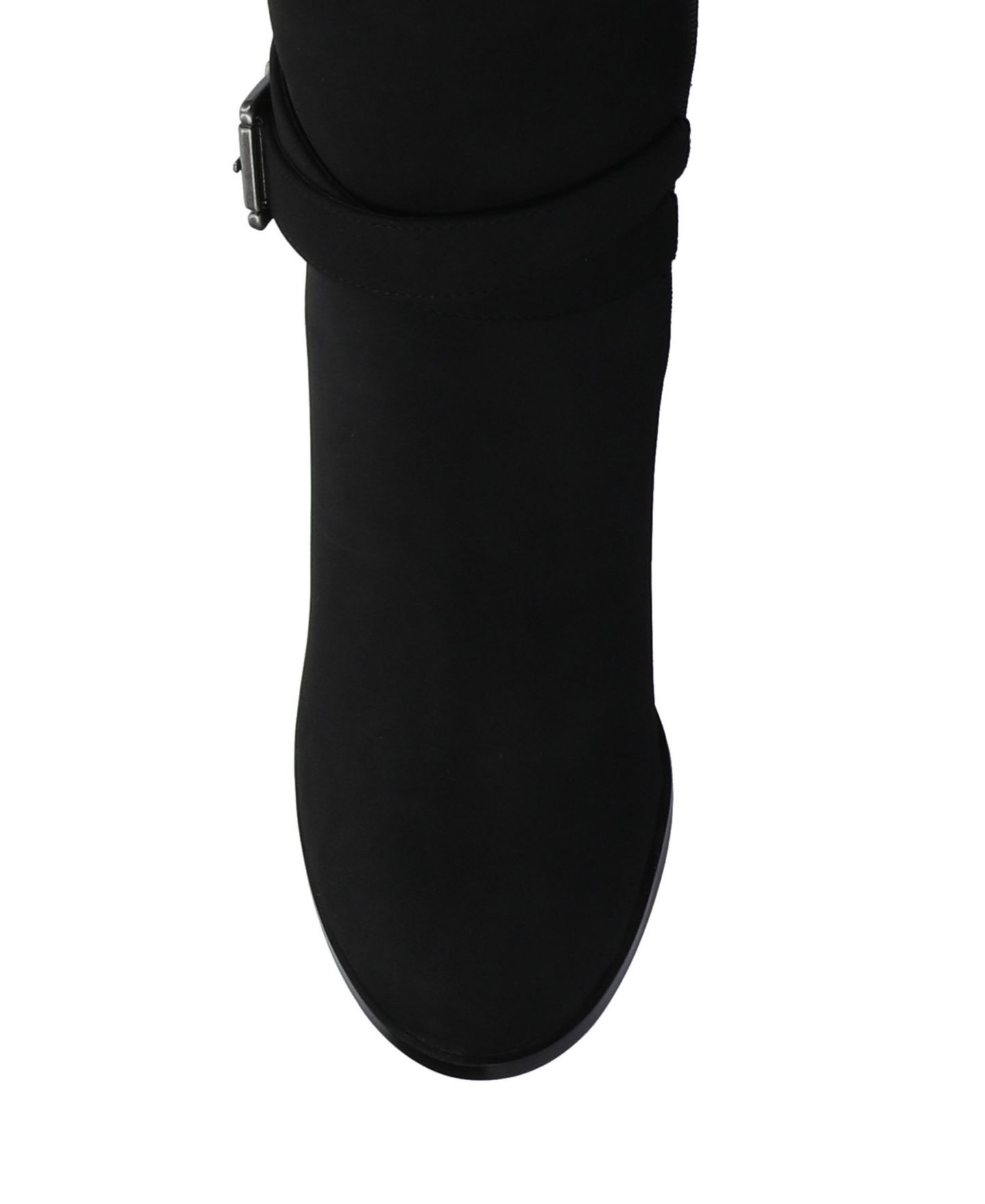 Женские ботинки Journee Collection Avalonn Block Heel Knee High Dress Boots, Regular, Wide Calf, & Extra Wide Calf, цвет: Чёрный — фото 4