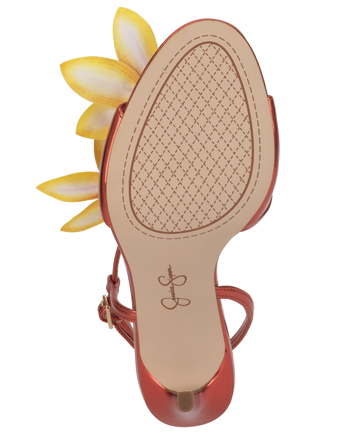 Jessica Simpson Women's Jylia Strappy Orchid Embellished Stiletto Dress Sandals