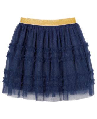 Girls' 2T-6X Grinch Long-Sleeve Top and Mesh Skirt, 2-Piece Set