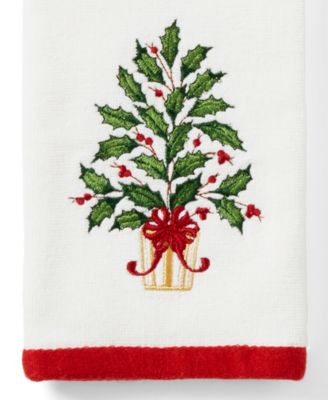 Holiday Tree Kitchen Towels, Set of 2