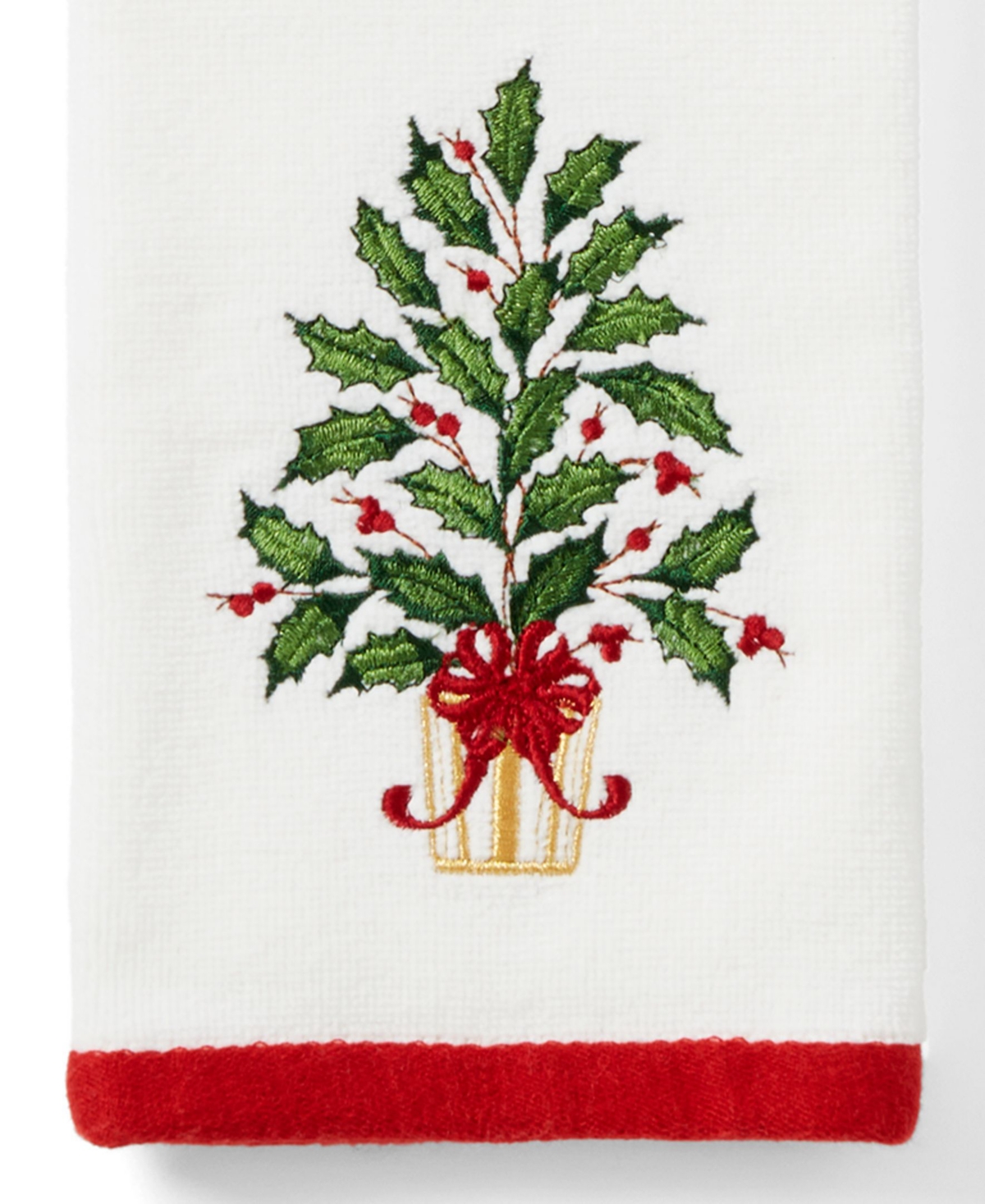 Lenox Holiday Tree Cotton Kitchen Towels, Set of 2