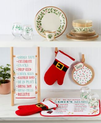 Santa's Coming Kitchen Gift Set, Set of 5