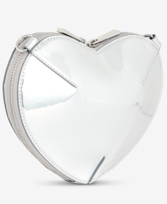 Barrii Metallic Shell Mini Heart Crossbody, Exclusively at Macy's 