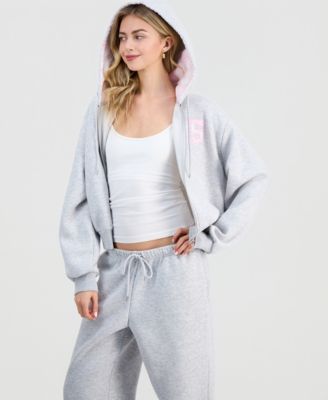 Juniors' Zip Up With Inner Beauty Sweatshirt