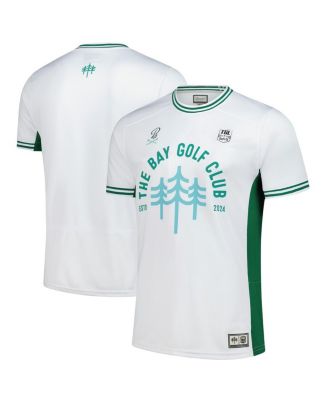 Barstool Golf - Men's&nbsp;White/Green The Bay Golf Club TGL Team Jersey