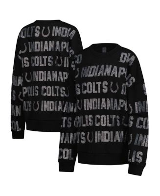 Gameday Couture Women's Black Indianapolis Colts Oversized Hype Era ...