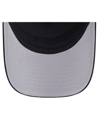 Men's Black San Francisco 49ers Gas Station 9FORTY A-Frame M-Crown Adjustable Trucker Hat