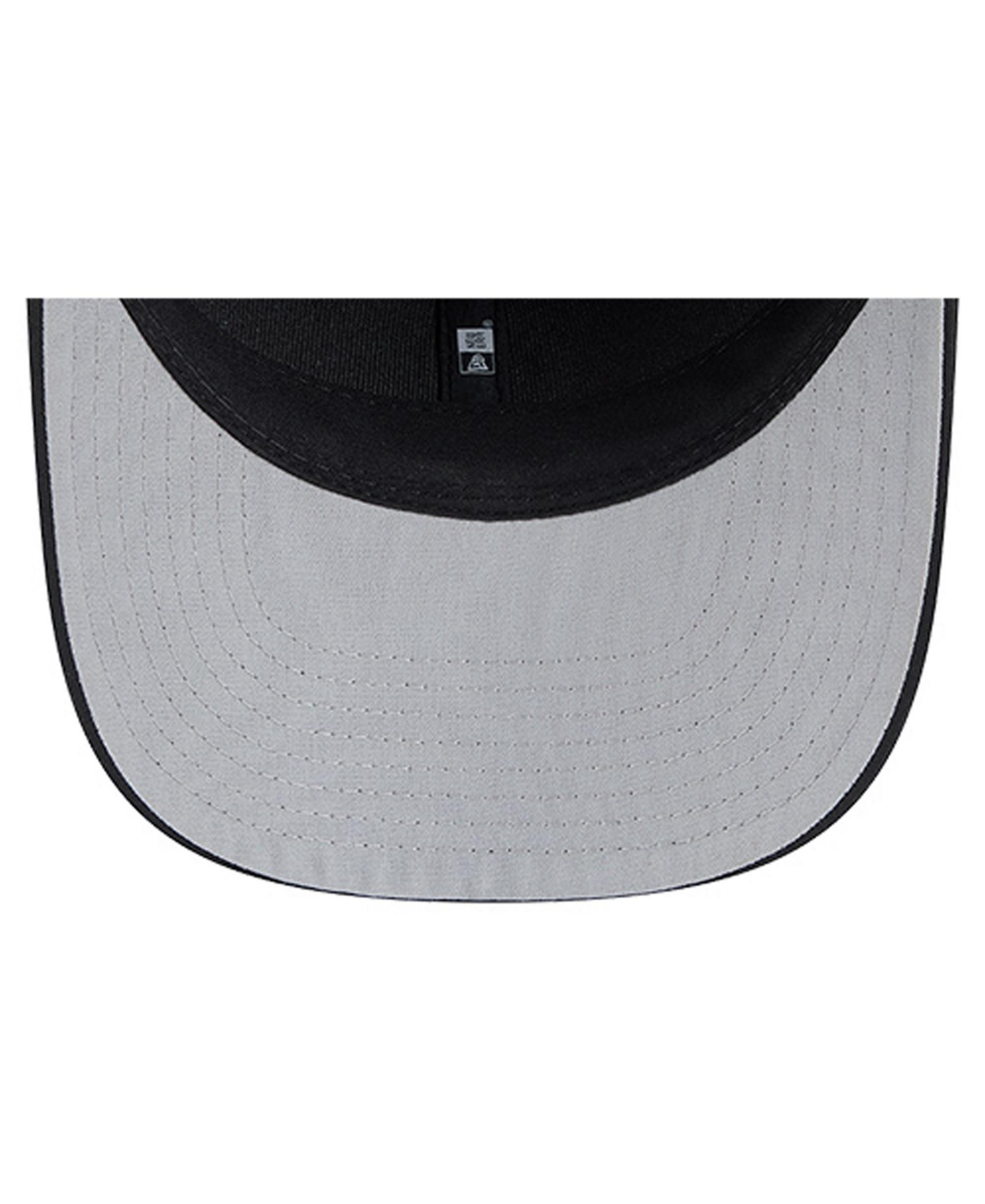 New Era Men's Black New Orleans Saints Script 9seventy Adjustable Hat In Black