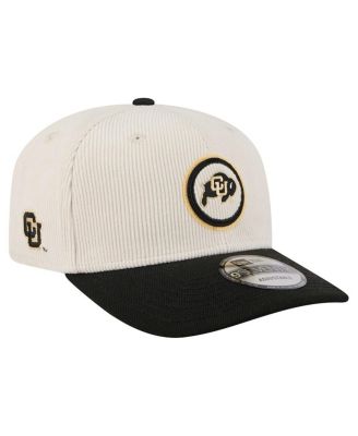 Men's Cream/Black Colorado Buffaloes Loyal Corduroy 9SEVENTY Adjustable Hat