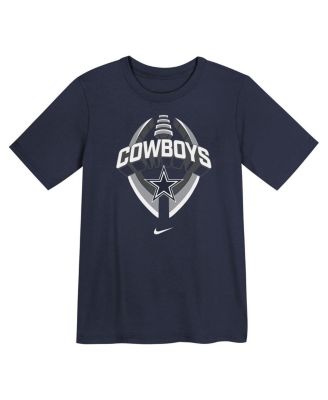 Kids 4-7 Navy Dallas Cowboys Icon Legend Dri-FIT T-Shirt