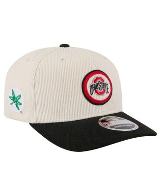 New Era - Men's Cream/Black Ohio State Buckeyes Loyal Corduroy 9SEVENTY Adjustable Hat