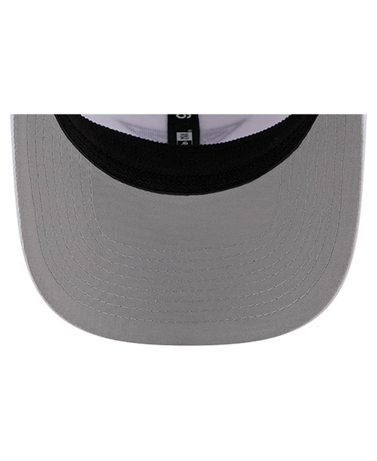 New Era Men's White Dallas Cowboys Gameday Multi Rope 9seventy Adjustable Hat In Gray