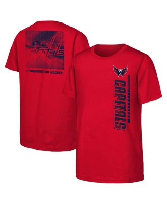 Outerstuff - Big Boys and Girls Red Washington Capitals Atmosphere T-Shirt