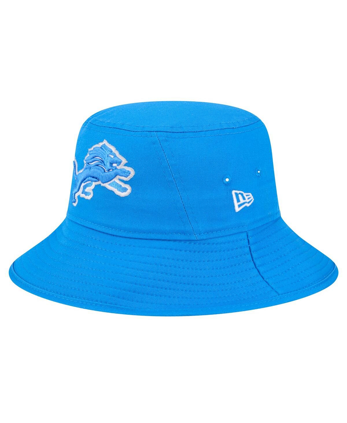 New Era Men's Blue Detroit Lions Main Bucket Hat