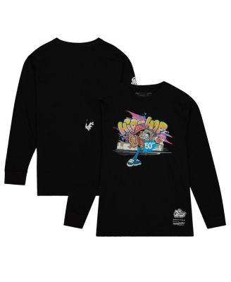 Mitchell & Ness - Men's and Women's Black 50th Anniversary of Hip-Hop Graffiti Long Sleeve T-Shirt